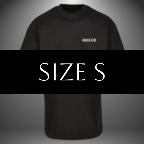 ØRGIE OVERSIZED T-SHIRT (LIMITED EDITION) - SIZE S
