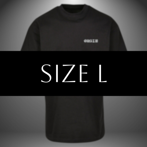 ØRGIE OVERSIZED T-SHIRT (LIMITED EDITION) - SIZE L