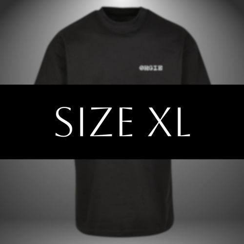 ØRGIE OVERSIZED T-SHIRT (LIMITED EDITION) - SIZE XL